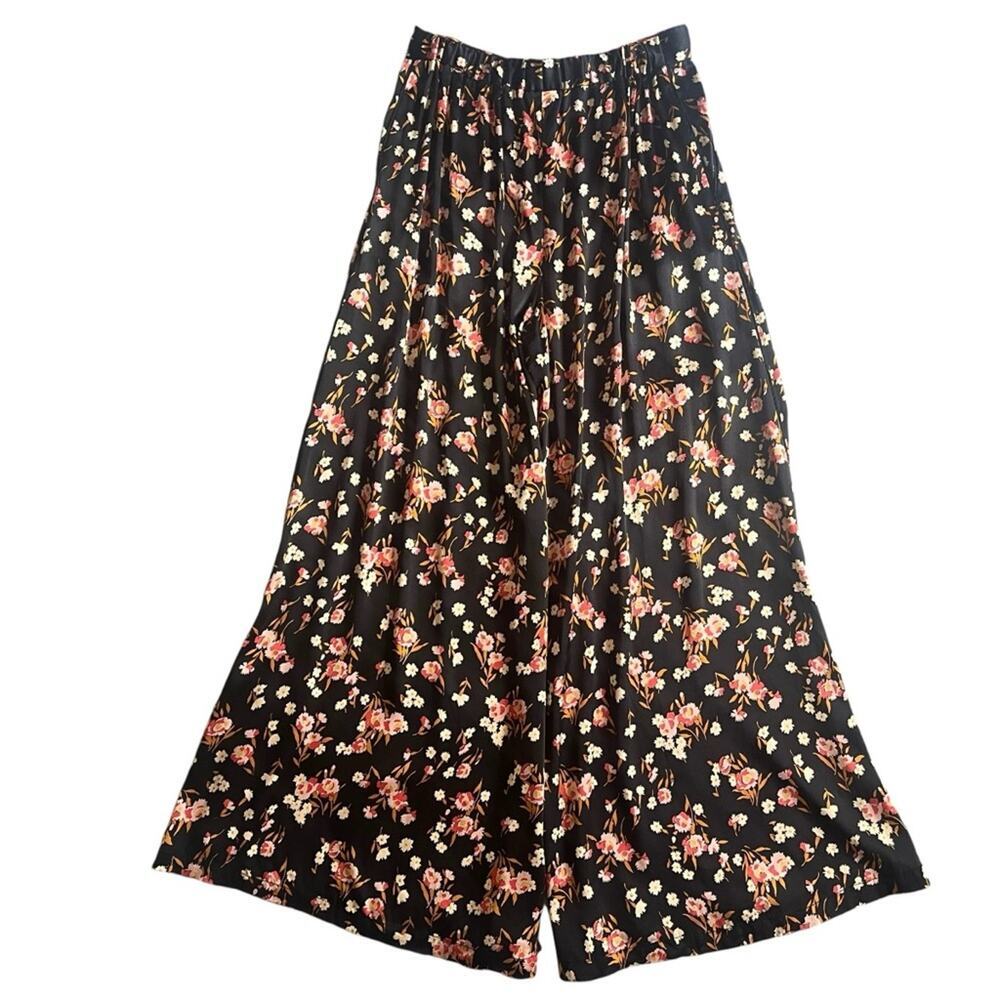 A.L.C. Women’s Silk Floral flower Print Palazzo Pants Size 8